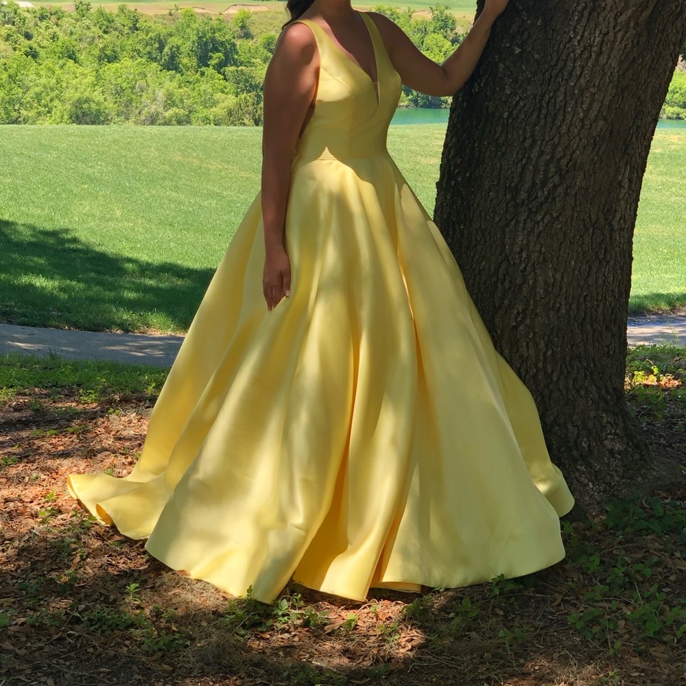 Sherry Hill Prom Dress, - Picture 2 of 2